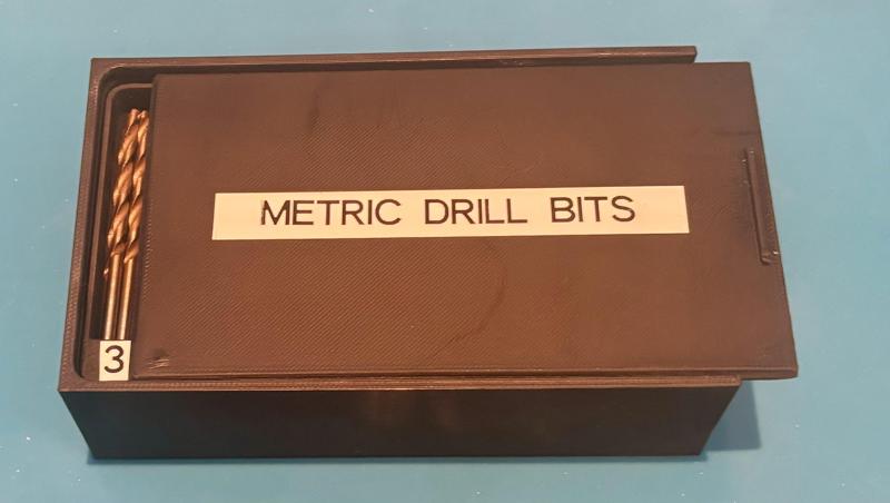 14 piece Metric Drill Box