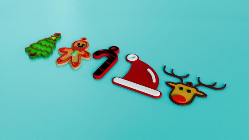 Pack Christmas Decoration