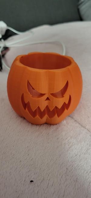 Pumpkin tealight 2024