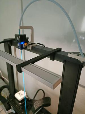 Soporte para luz led impresora Ender3 v3 KE