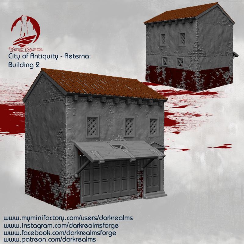 Dark Realms City of Antiquity - Aeterna Building 2