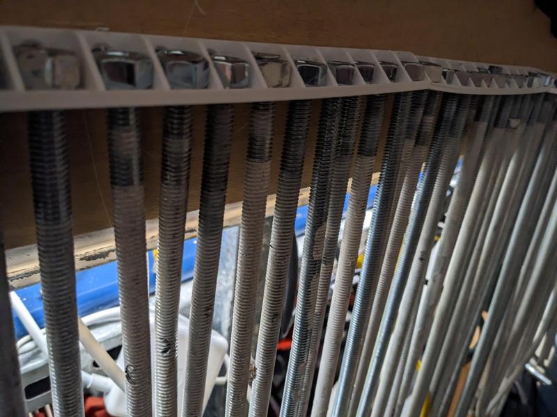 3/8 threaded rod holder