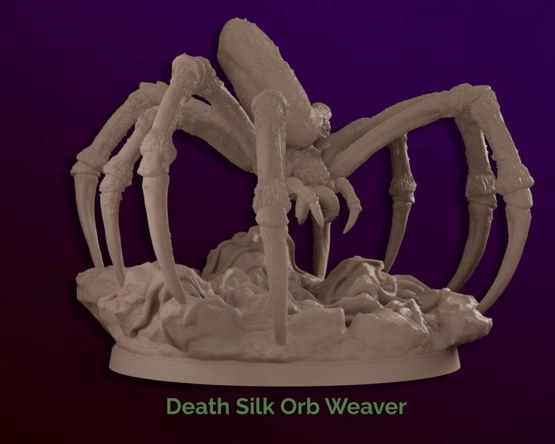 Death Silk Orb Weaver