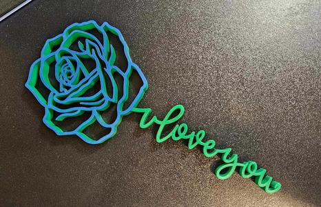 Valentines Love Rose