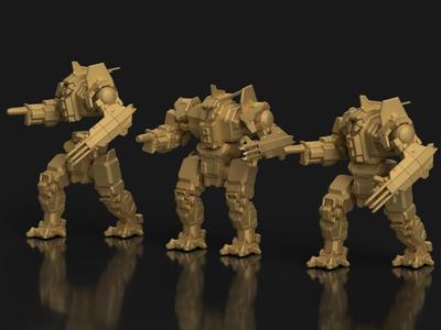 Centurion CN9-YLW Yen Lo Wang for Battletech