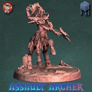 Centaur Assault Archer - 32mm pre-supported miniature