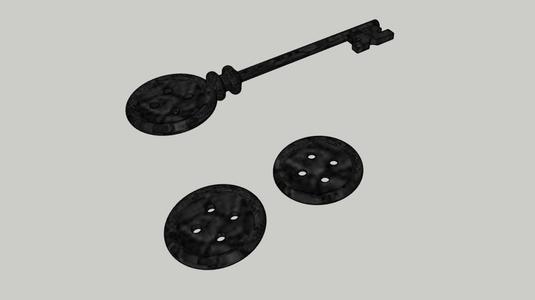 Coraline Button Key