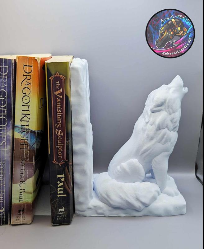 Wolf Bookend