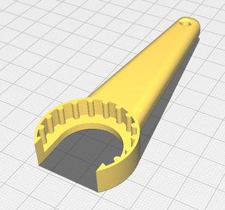 Nut Spanner Wrench for Lee Die Reloading Press