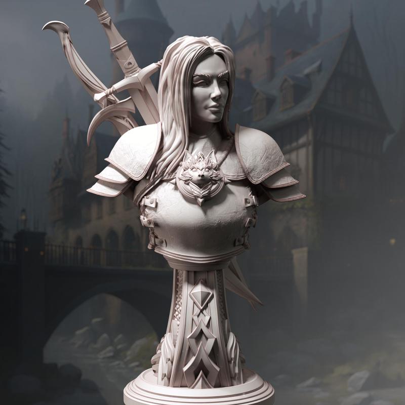 BUST - Young Master Bloodhunter - Lina Vixine