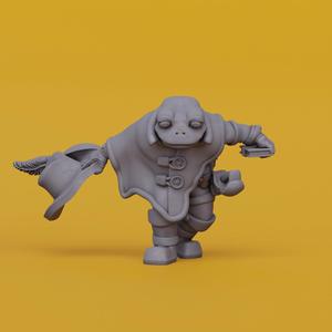 Bullywug Frog Musketeer