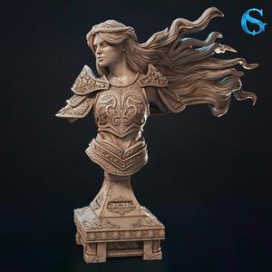 BUST Comtesse Genevieve de Gaulle