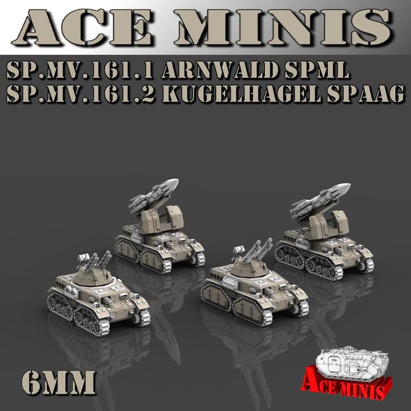 6mm SP.MV.161.1 Arwald & SP.MV.161.2 Kugelhagel