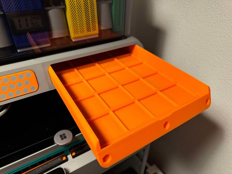 AMS Riser V2 Drawer Base + Gridfinity (Remix)