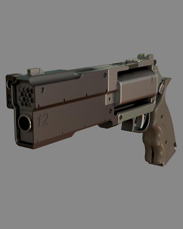 Hailstorm Revolver Replica Call of Duty: Infinite Warfare