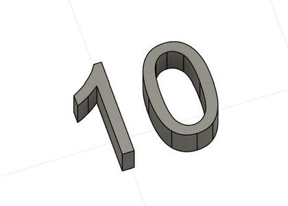 numero 10 