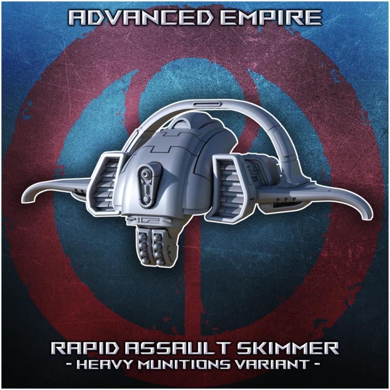 Advanced Empire - Rapid Assault Skimmer (Heavy Munitions Variant)