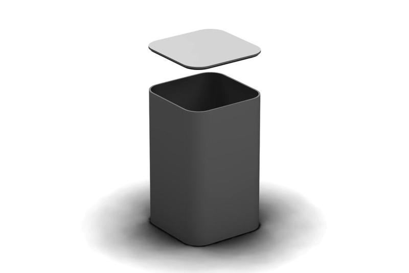 Ceiling lamp 160x100x100 E27