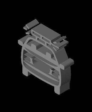 Oncoming Police Car 3D model.obj