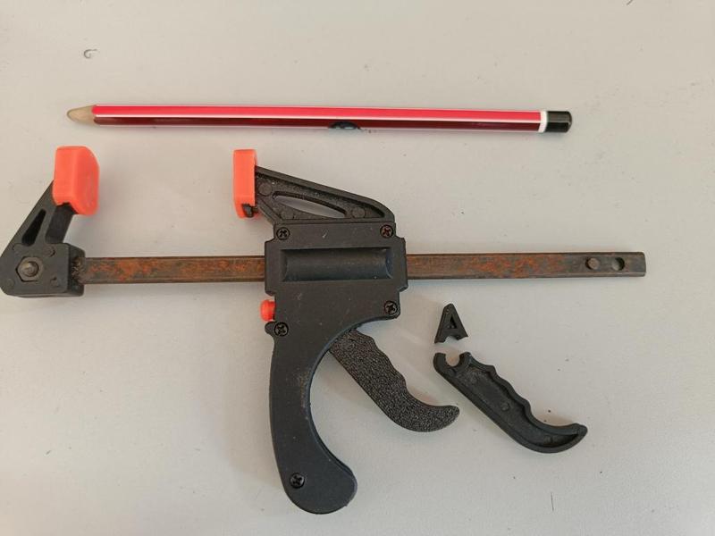 100mm (4inch) quick clamp trigger