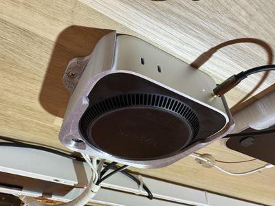 New Mac mini M4 2024 wall and desktop mount for easy remove