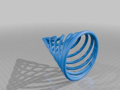 Spiral overhang test