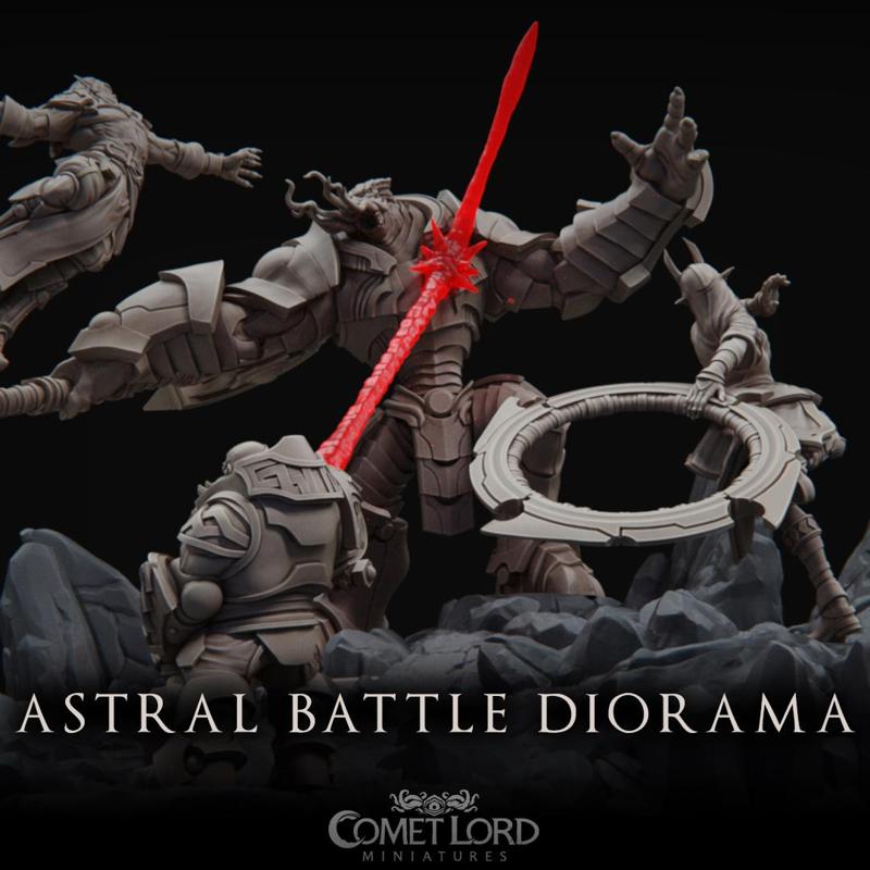Astral Battle Diorama