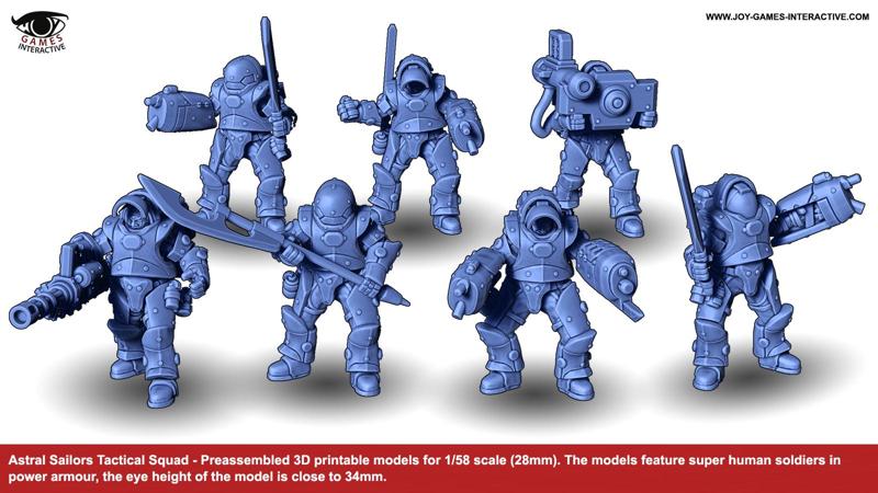 Astral Sailors - Tactical Squad