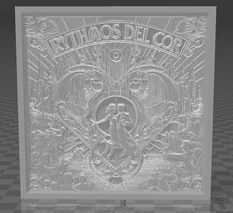 Rythmos del Cor Publica Xadamai's album cover litophane