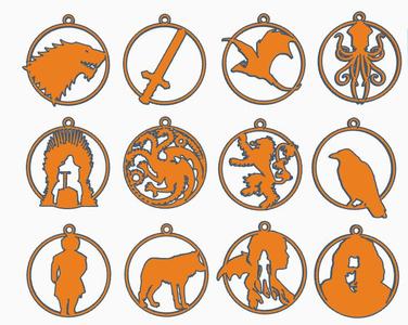 Bolas Game of Thrones (12).stl