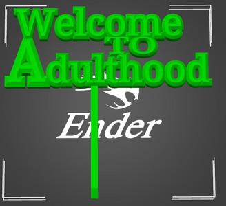 Welcome To Adulthood Cake Topper
