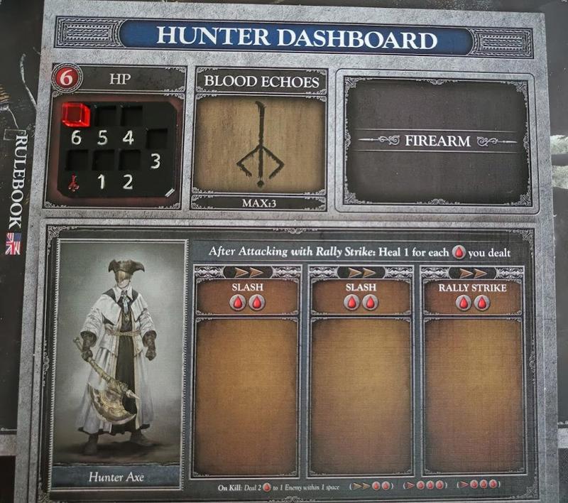 Bloodborne the Board Game - HP tracker