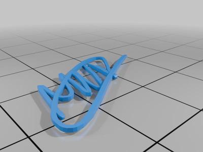 max verstappen signature 3d model