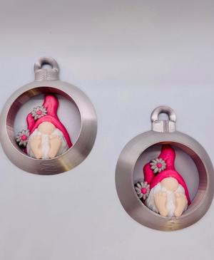 HoHoHippy Gnome Ornament Set