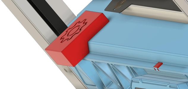 Sovol SV08 - magnetic enclosure door holder