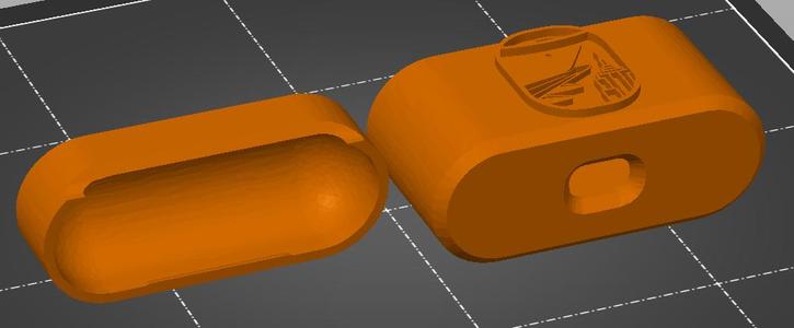 JIRKA NAME TRAVEL AIRPODS CASE