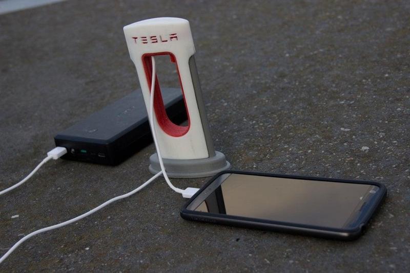 Tesla Super Charger USB C Updated  
