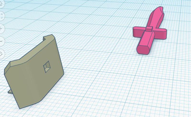 dummy 13 breacher shoulder pad w/ knife that goes on the shoulder