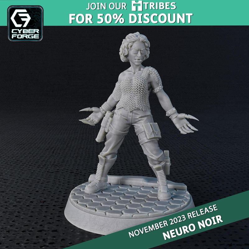 Cyber Forge Neuro Noir Jane Millions