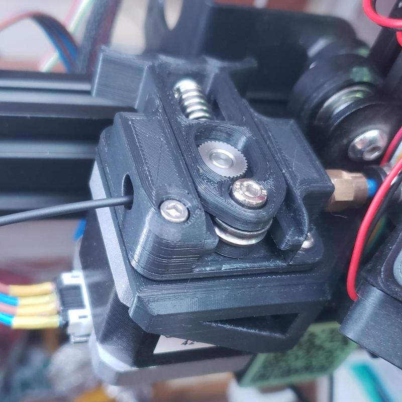 Fluxma extruder - stock lever screw