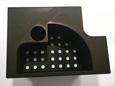 Narrow Sink Container with drainage holes