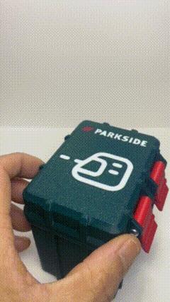 Estuche resistente para nivel láser Parkside