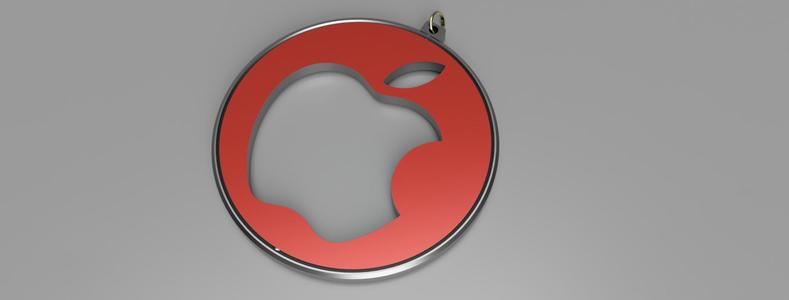 Apple key ring
