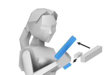 Accessory - Guns (in hand and in holster)