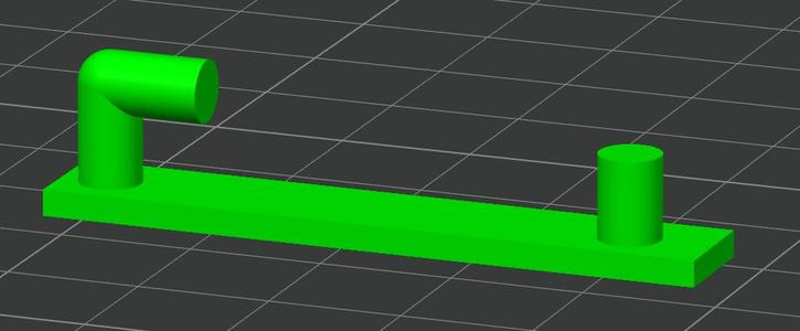 Skadis bracket blueprint