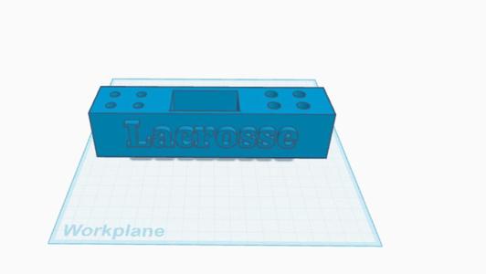 lacrosse pencil holder.stl