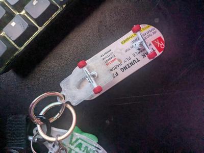 Fingerboard Holder Keychain