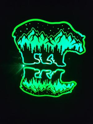 Bear Light Box LED Lamp