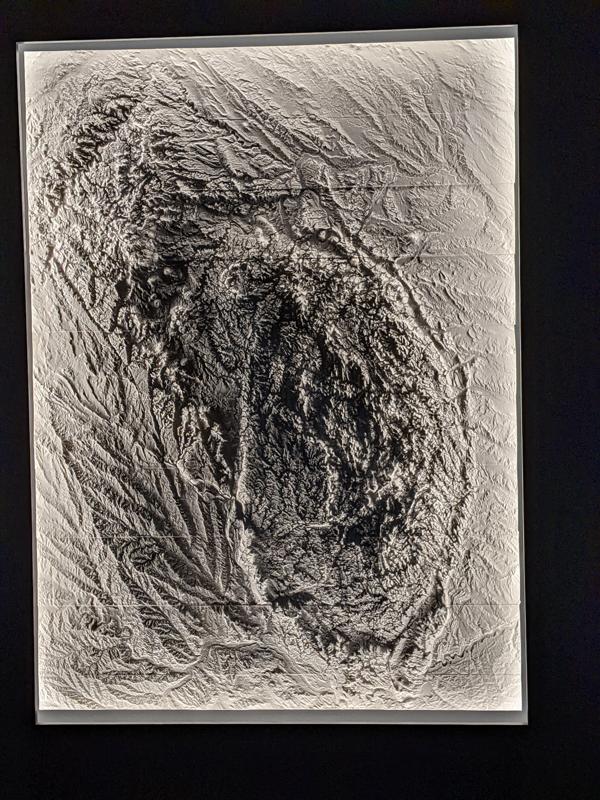 Topographic Map of the Black Hills
