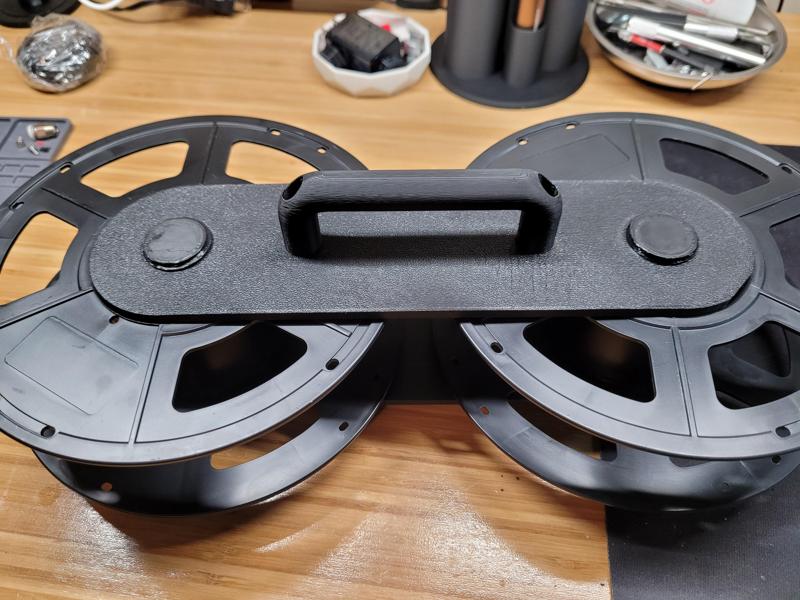 Filament Spool Extension Cord Holder